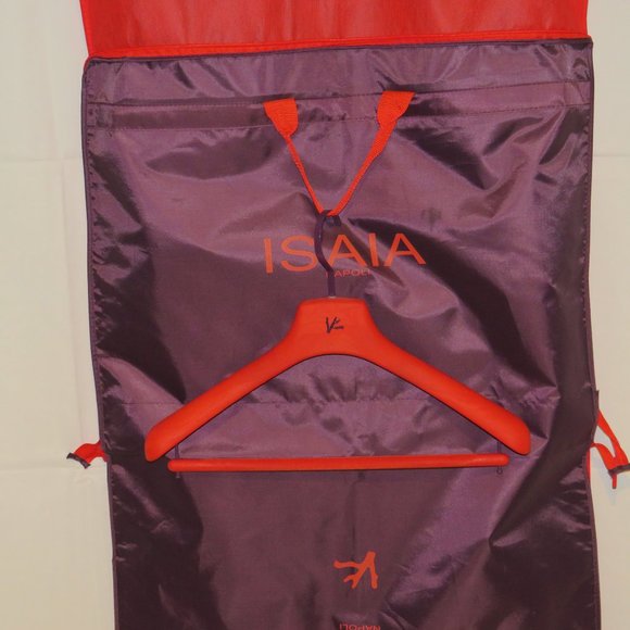 Isaia Dandy Double Face Ferdinando Cashmere Blend Burgundy Plaid Blazer 46R NWT - Picture 14 of 14